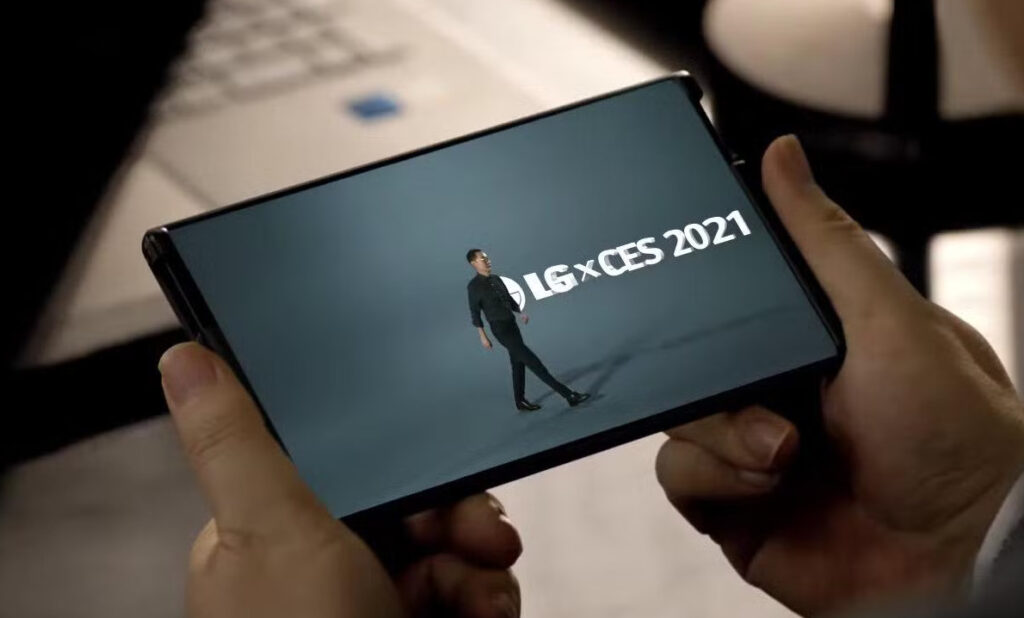 LG Rollable Smartphone