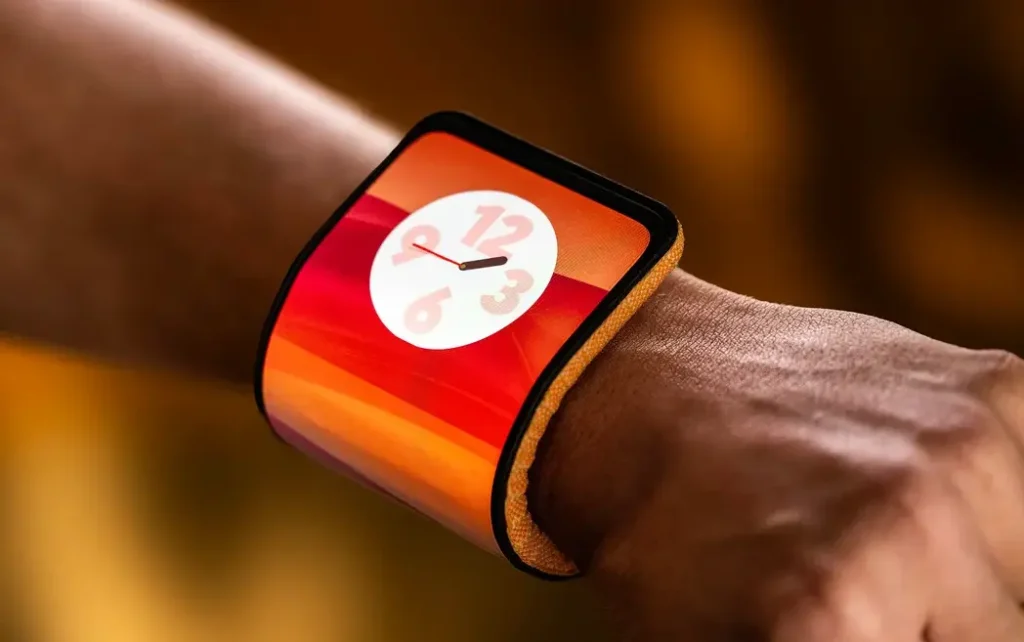 Bendable Motorola Phone