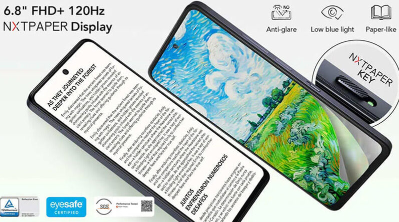 TCL 60 Pro NXTpaper - innovative new smartphone coming in 2025