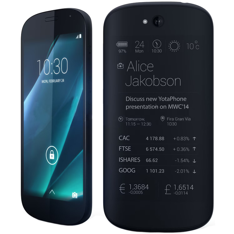 YotaPhone – A Dual-Screen E-Reader Phone
