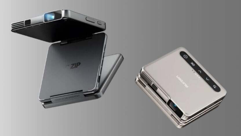 First Trifold Projector super compact