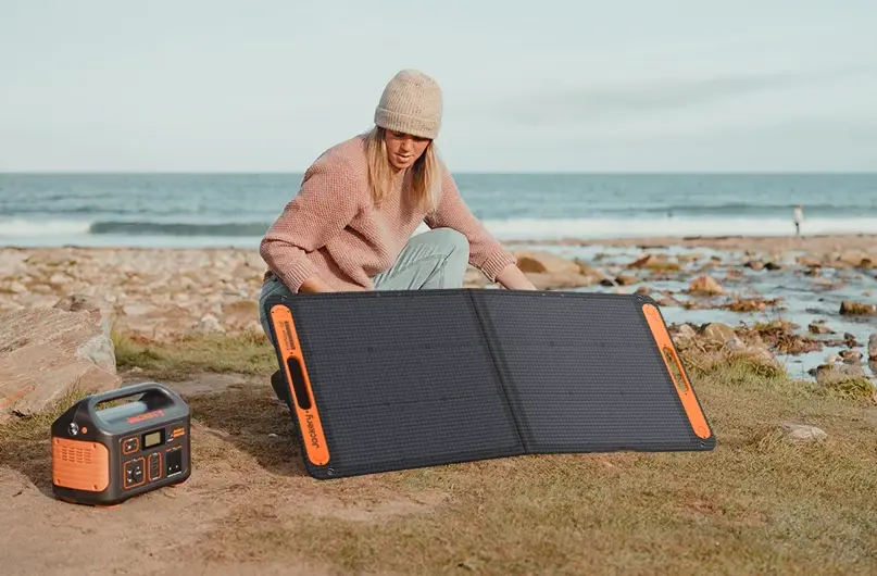  Jackery Portable Solar Panels for summer camping and travel
