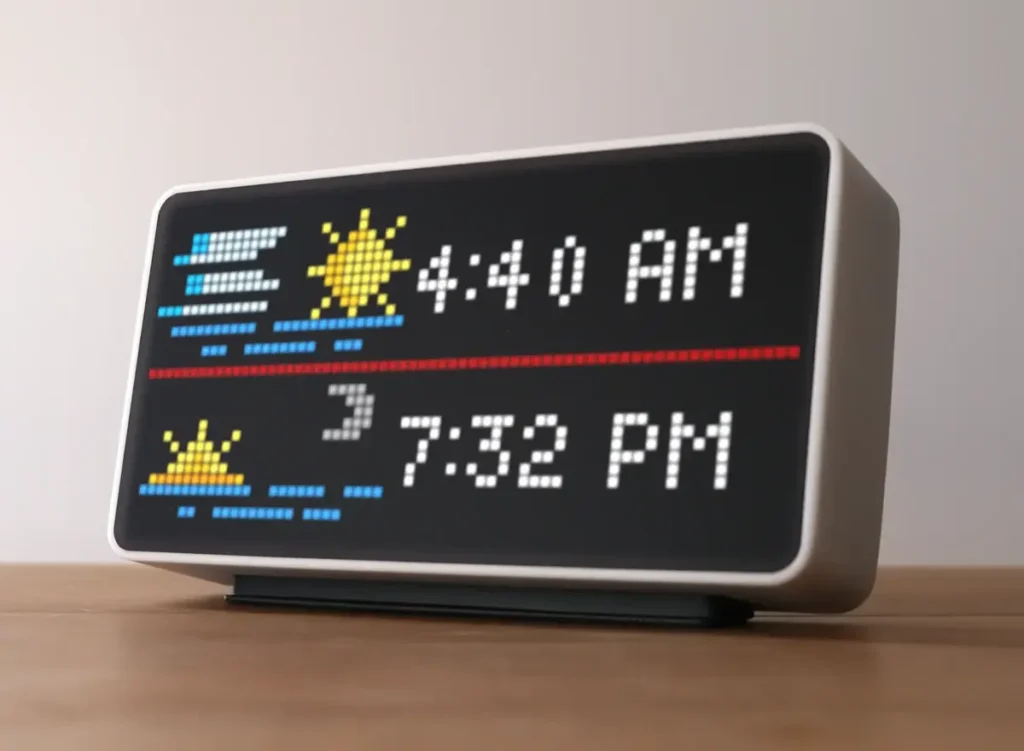 Tidbyt 2 Smart Home Display for Messages and Info