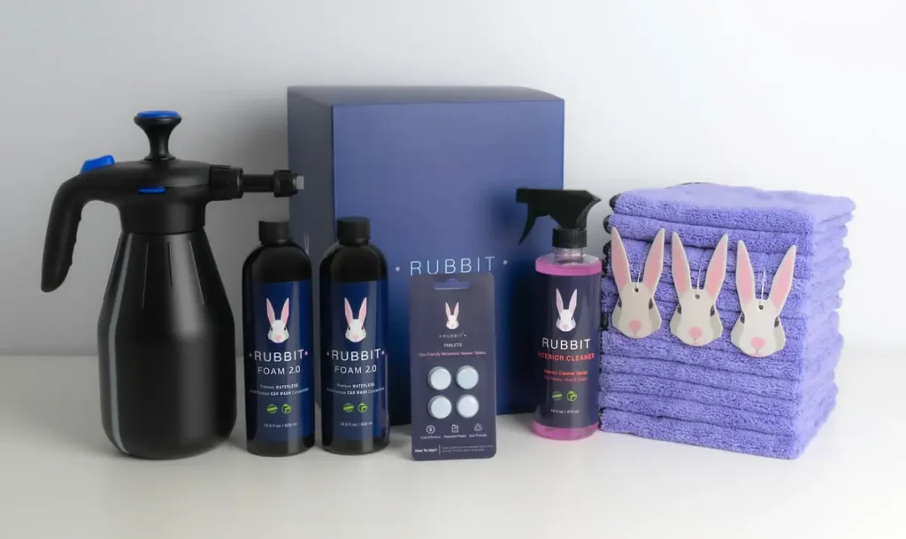 Rubbit Waterless Car Wash Kit