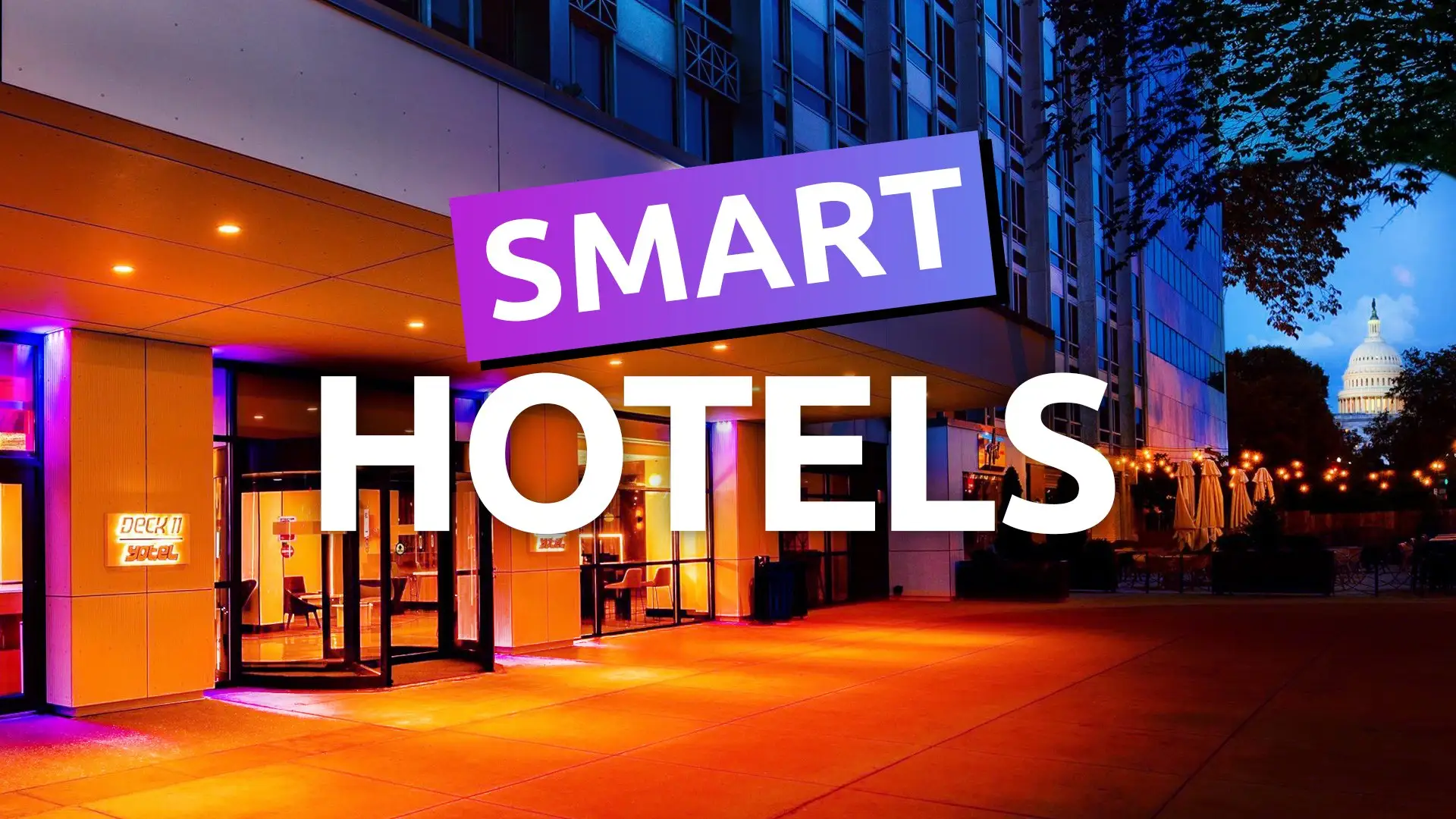 7 High-Tech Smart Hotels Made For Tech Enthusiasts