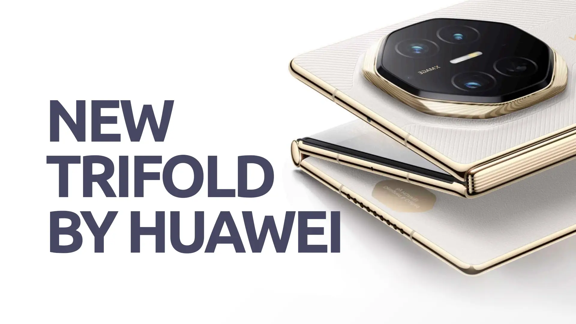 Huawei Announced Its 2nd Trifold Smartphone