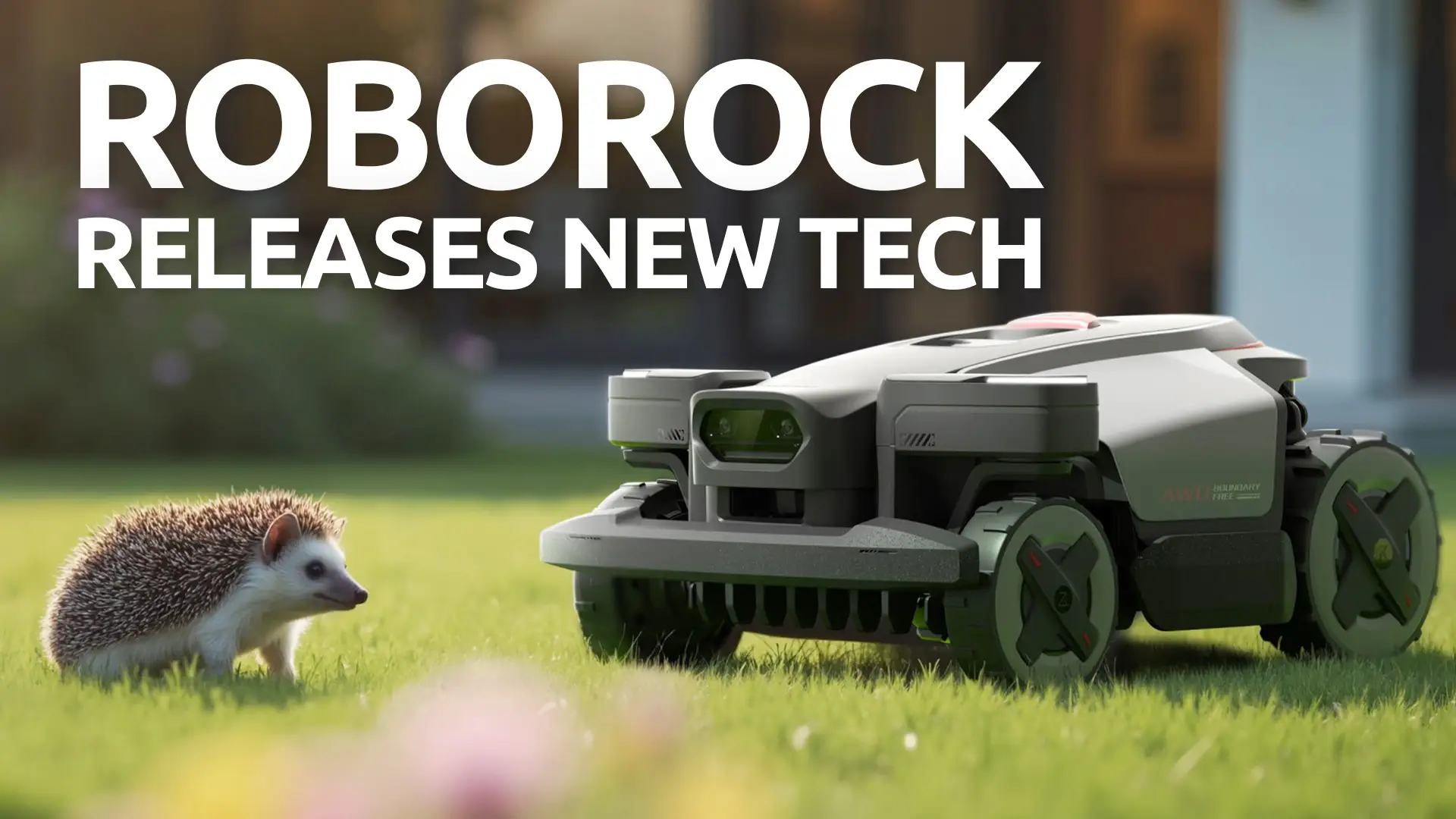 Roborock Announces Lawnmowing Robots & New Vacuums