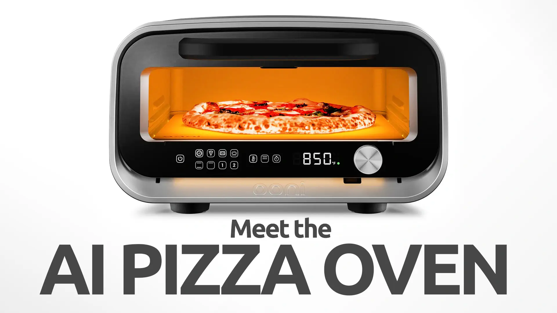 This is The First AI Pizza Oven