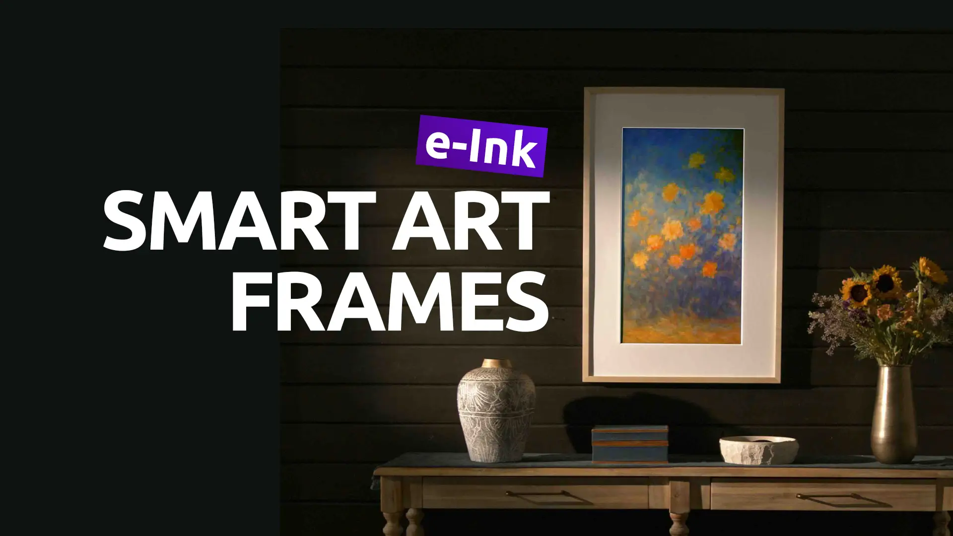9 Smart E-Ink Frames For Your Wall