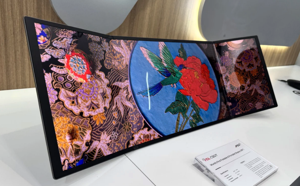 TCL foldable monitor